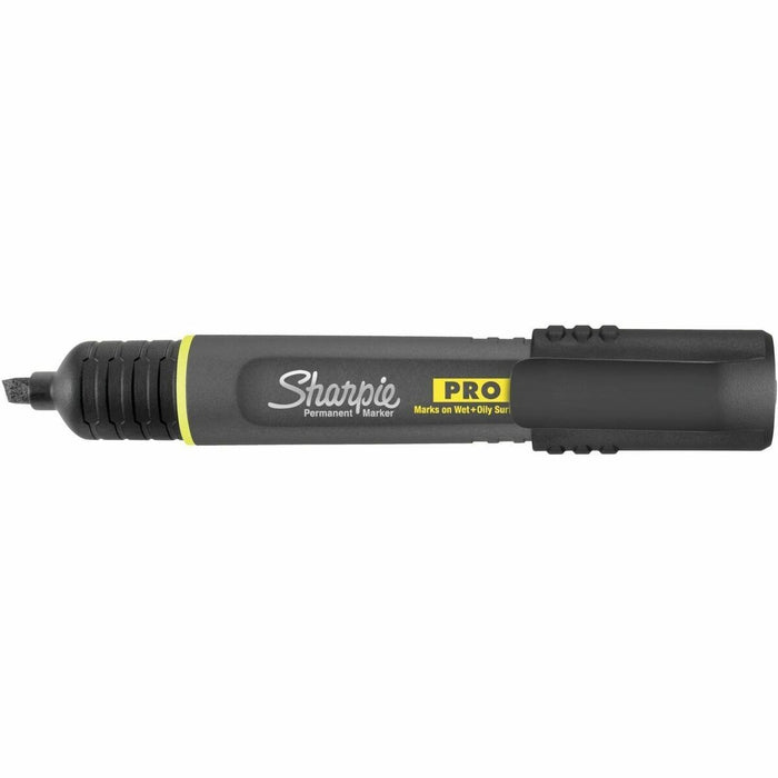 Sharpie PRO Permanent Marker - Black Ink - Gray Barrel - 1 Pack