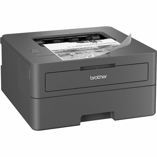Brother HL-L2400D Desktop Wired Laser Printer - Monochrome - 32 ppm Mono - 1200 x 1200 dpi Print - Automatic Duplex Print - 250 Sheets Input - 35000 Pages Duty Cycle - Plain Paper Print - USB