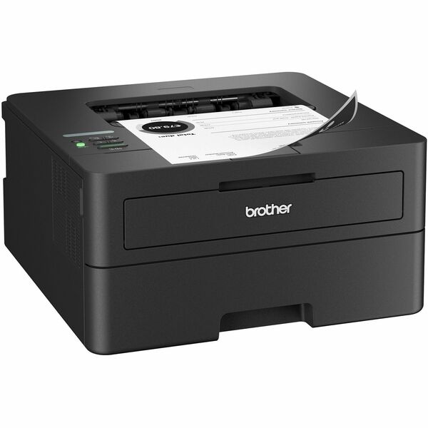 Brother HL-L2460DW Desktop Wired Laser Printer - Monochrome - 36 ppm Mono - 1200 x 1200 dpi Print - Automatic Duplex Print - 250 Sheets Input - Ethernet - Wireless LAN - Apple AirPrint, Mopria, Brother Mobile Connect - 35000 Pages Duty Cycle - Plain Paper
