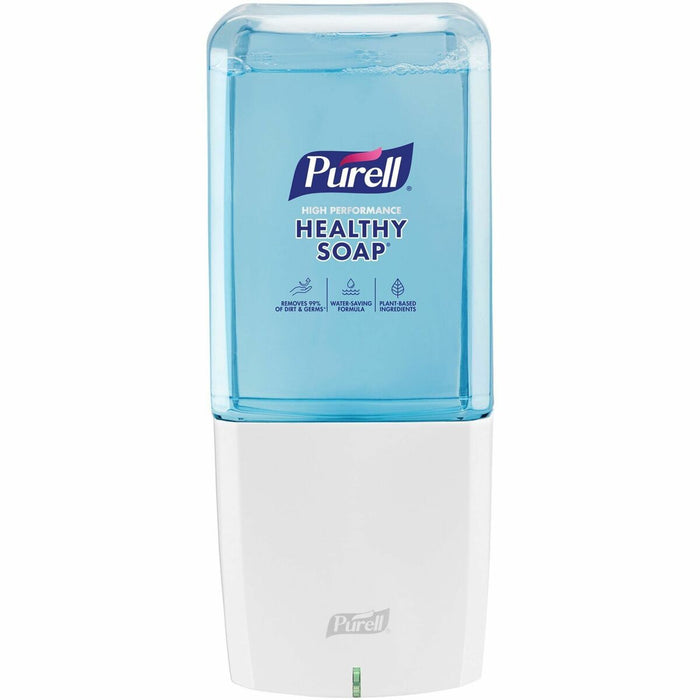 PURELL ES10 Touchless Hand Soap Dispenser - Automatic - 1.20 L Capacity - Support AA Battery - Refillable, Touch-free, Wall Mountable - White - 1 Each