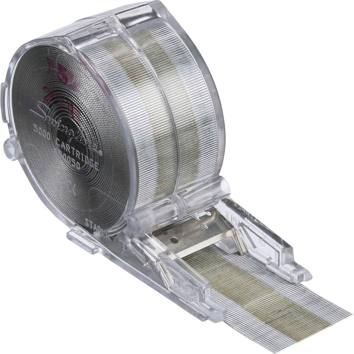 Swingline Standard Staple Cartridge - Standard - 1/4" (6.35 mm) Leg - Holds 30 Sheet(s) - for Paper - Chisel Point - 5000 Per Cartridge - 5000 / Each