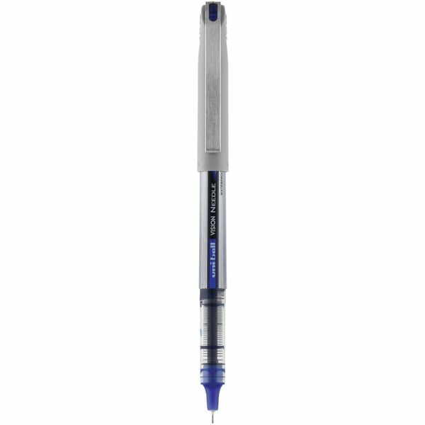 uniball&#8482; Vision Needle Rollerball Pens - 0.7 mm (0.03") Fine Pen Point - Blue Ink - Liquid - 1 Each