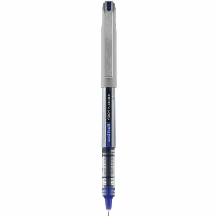 uniball™ Vision Needle Rollerball Pens - Blue Ink - Liquid - 1 Each