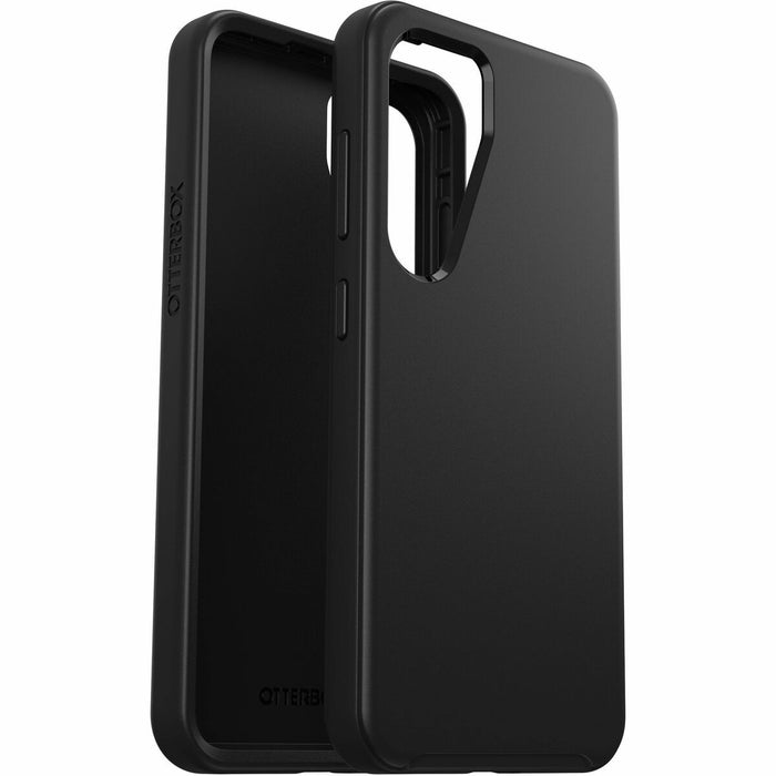 OtterBox Galaxy S24 Case Symmetry Series - For Samsung Galaxy S24 Smartphone - Black - Drop Resistant - Plastic, Polycarbonate, Thermoplastic Elastomer (TPE) - 1