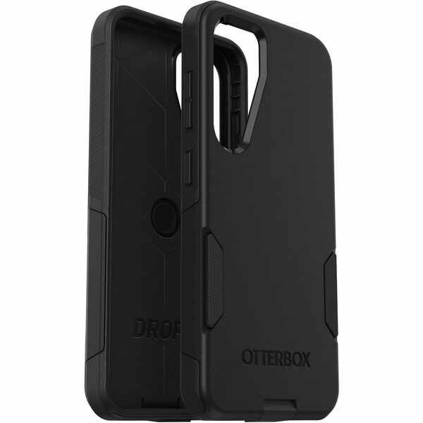 OtterBox Galaxy S24 Case Commuter Series - For Samsung Galaxy S24 Smartphone - Black - Drop Resistant, Bump Resistant, Scrape Resistant, Scratch Resistant, Impact Absorbing, Dust Resistant, Dirt Resistant, Shock Absorbing - Thermoplastic Elastomer (TPE),