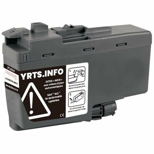 Nutone-Densi Inkjet Ink Cartridge C401XLBKS, LC401XLBKS - Dye Black - 1 Each - 500