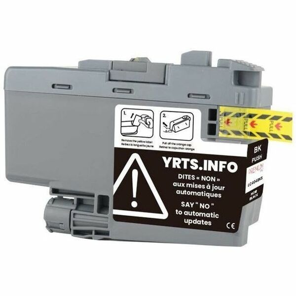 Nutone-Densi Inkjet Ink Cartridge LC404BKS - Pigment Black - 1 Each - 750