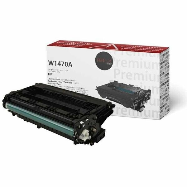 Premium Tone Laser Toner Cartridge W1470A/147A (W1470A, 147A) - Black - 1 Pack - 10500