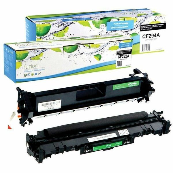 fuzion Laser Toner Cartridge/Drum Kit - Alternative for HP CF294A, CF232A - Black - 2 / Pack - 1200, 20000