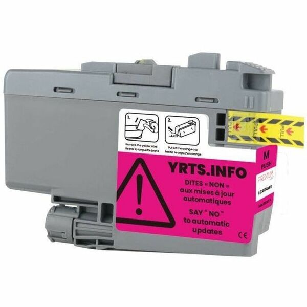 Nutone-Densi Inkjet Ink Cartridge LC404MS - Dye Magenta - 1 Each - 750