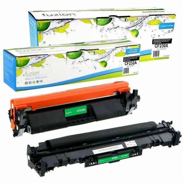 fuzion Compatible Toner & Drum Combo for HP CF230X (30X) / CF232A (32A) - Yield: Toner 3,500, Drum 23,000