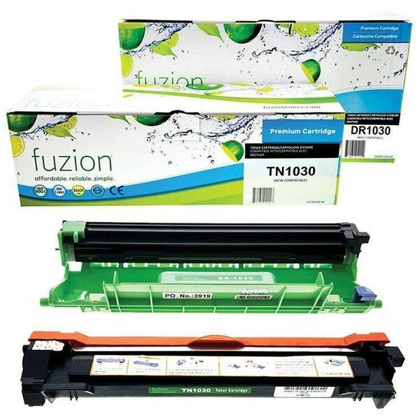 fuzion Laser Toner Cartridge/Drum Kit - Alternative for Brother TN1030, DR1030 - 1 Each - 1000