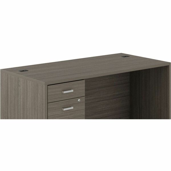 Newland 60" x 30" Rectangular Single Hanging Pedestal Desk, Absolute Acajou - Offices to Go Newland Single Hanging Pedestal Desk - 60" x 30" - 2 Drawer - Absolute Acajou