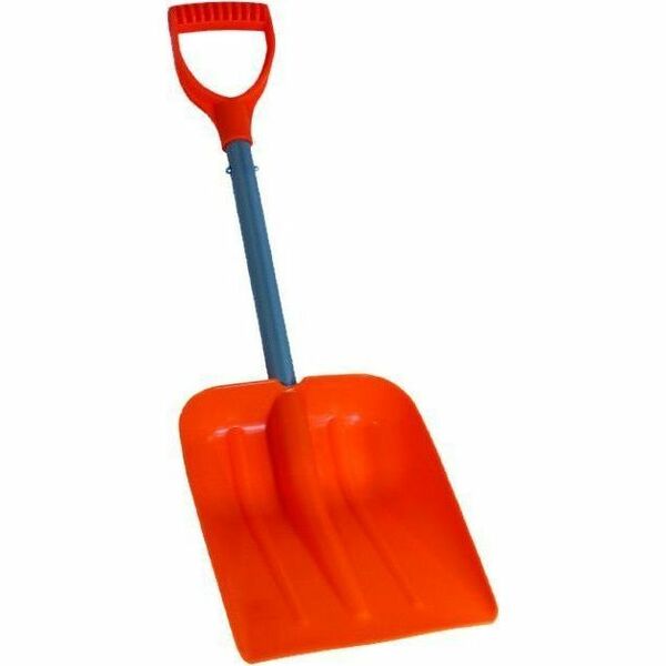 ERA Collapsible Car Shovel - 32" (812.80 mm) Length - Orange, Silver - Polyolefin, Steel - 1.70 lb (771.11 g) - Lightweight, Compact - 1 Each