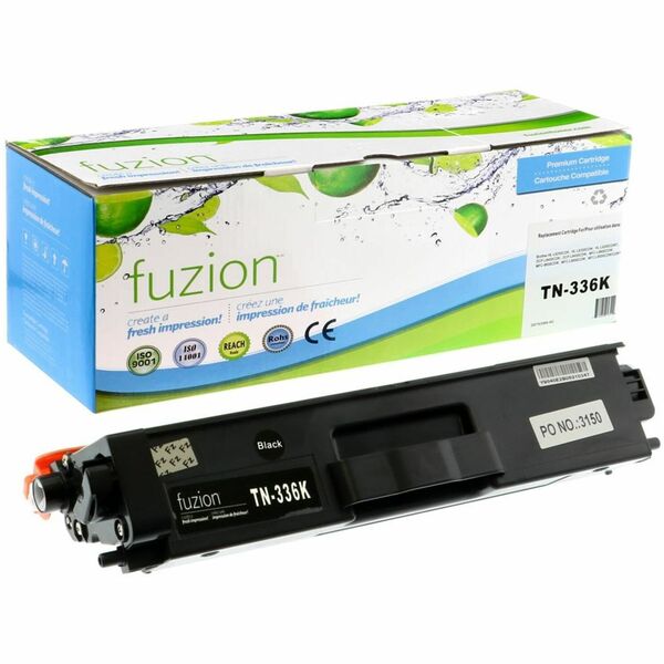 fuzion Premium Laser Toner Cartridge TN336, TN331 (TN336BK) - Black - 1 / Each