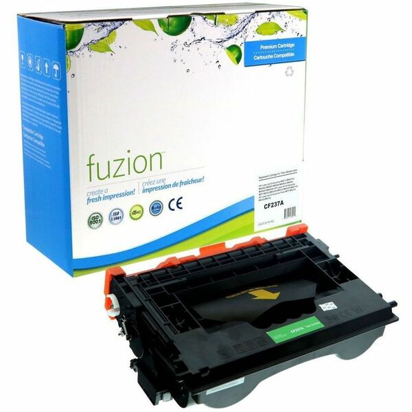 fuzion Premium Laser Toner Cartridge 37A (CF237A) - Black - 1 Each - 11000 pages