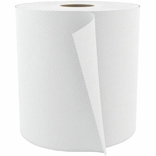 Cascades PRO Roll Paper Towel - 1 Ply - White - Fiber - 6 / Box