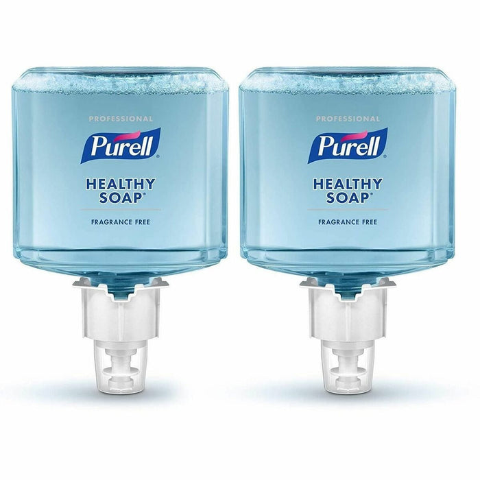 PURELL&reg; HEALTHY SOAP Mild Foam - 1.20 L - Dirt Remover, Bacteria Remover - Hand, Skin - Moisturizing - Dye-free, Fragrance-free, Phthalate-free, Paraben-free, Triclosan-free - 2 / Box
