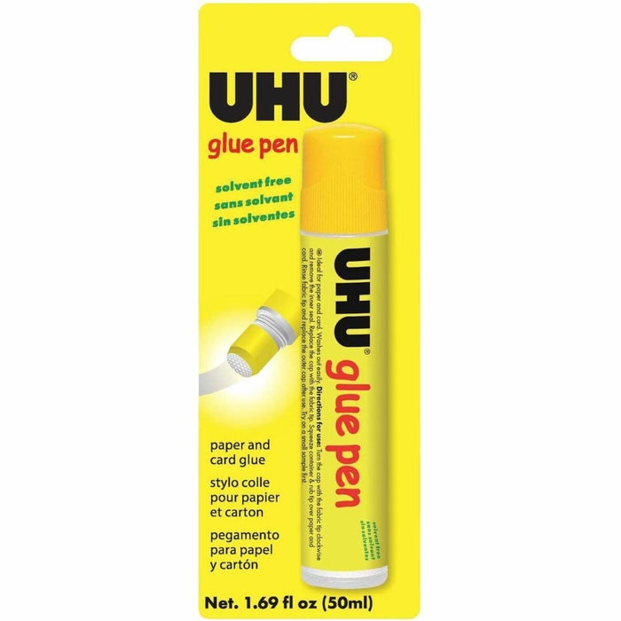 UHU Glue Pen - 50 mL - Clear - 1 Each