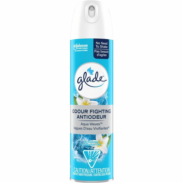 Glade Aqua Waves Air Freshener - Aerosol - 233.63 mL - Aqua Waves - 1 Each