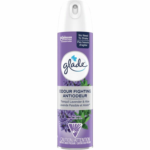 Glade Tranquil Lavender & Aloe Air Freshener - Aerosol - 233.63 mL - Tranquil Lavender & Aloe - 1 Each
