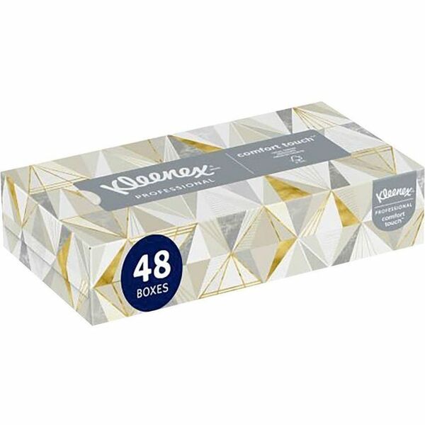 Kleenex Professional Facial Tissue - 2 Ply - WhiteBox - 125/Box - 125 / Box