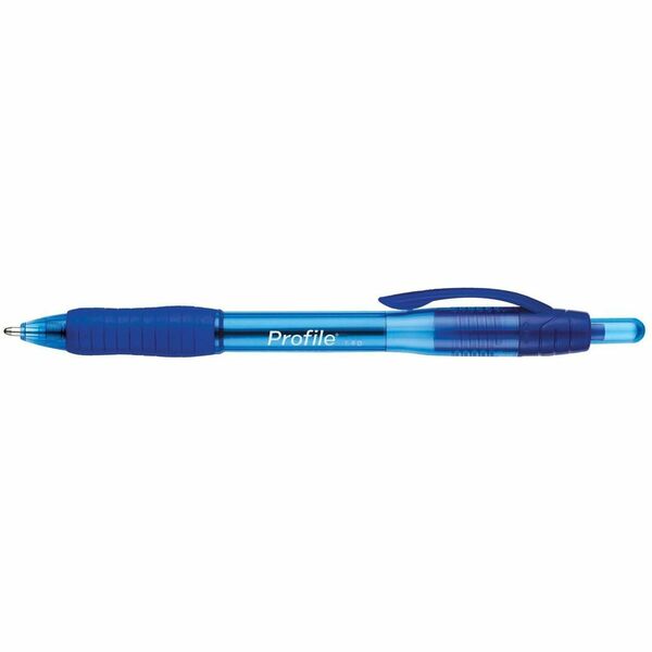 Paper Mate Profile Ballpoint Pen - 1.4 mm (0.06") Super Bold Pen Point - Retractable - Blue Ink - Gel-based - 1 Each