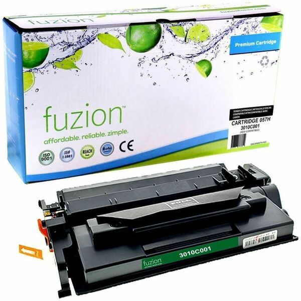 fuzion Compatible Toner High Yield for Canon 3010C001 (057H) - Black - Yield: 10000