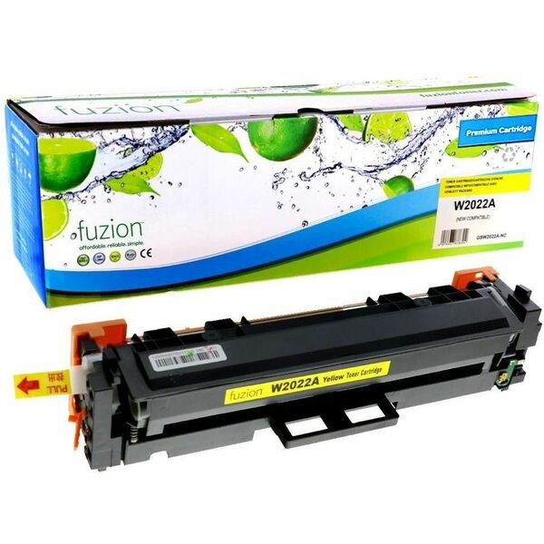 Fuzion Laser Toner Cartridge W2022A - Yellow - 1 Each - 2100 pages