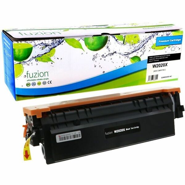 fuzion High Yield Laser Toner Cartridge W2020X - Black - 1 Each - 7500 pages