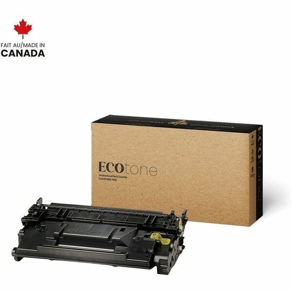 Ecotone Remanufactured Laser Toner Cartridge CF289X/89X (CF289X) - Black - 1 Pack - 10000