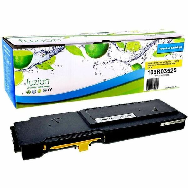 fuzion Compatible Toner High Yield for Xerox 106R03525 - Yellow - Yield: 8000
