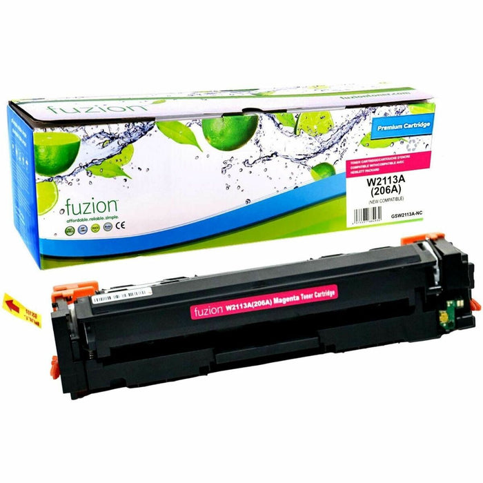 fuzion Compatible Toner for HP W2113A (206A) - Magenta - Yield: 1250