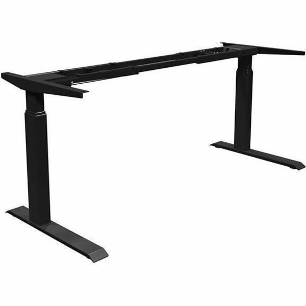 HDL Calypso Quick Assembly Height Adjustable Base - Black 2-stage Leg Base - 2 Legs - 120.20 kg Capacity - Assembly Required - 1 Each