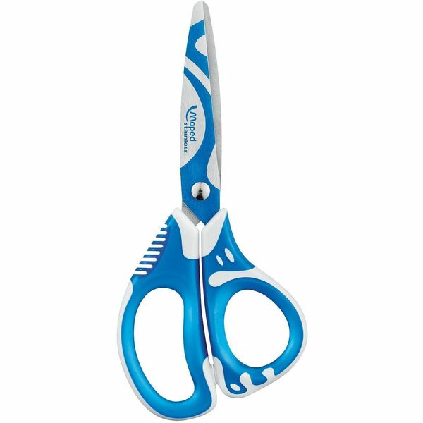 Maped Zenoa Scissors - 7" (177.80 mm) Overall Length - Left/Right - Pointed Tip - Assorted - 1 Each