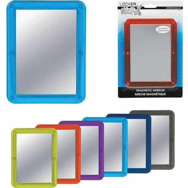 Merangue Mirror - 6.50" Width x 9.75" Length - Assorted - 1 Each