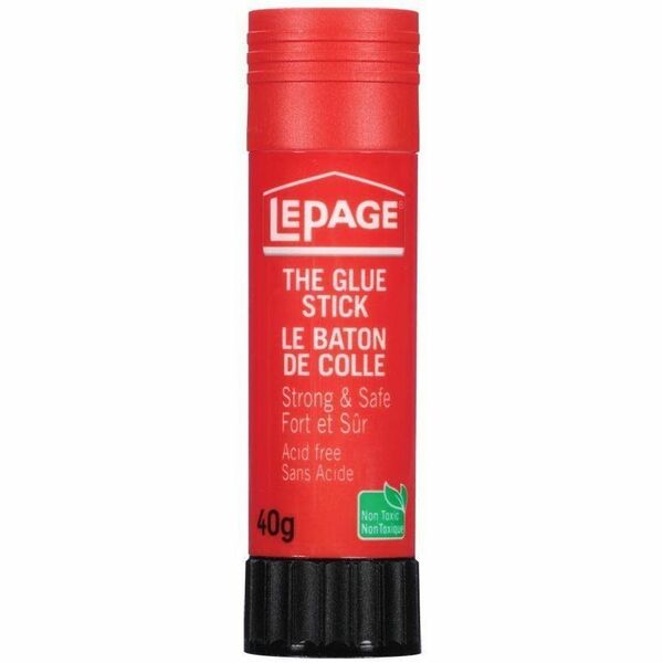 LePage Glue Stick - 40 g - 312 / Box