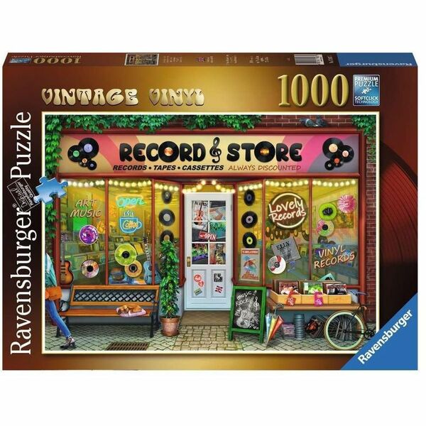 Ravensburger Vintage Vinyl - Theme/Subject: Fun - 14 Year & Up1000 Piece