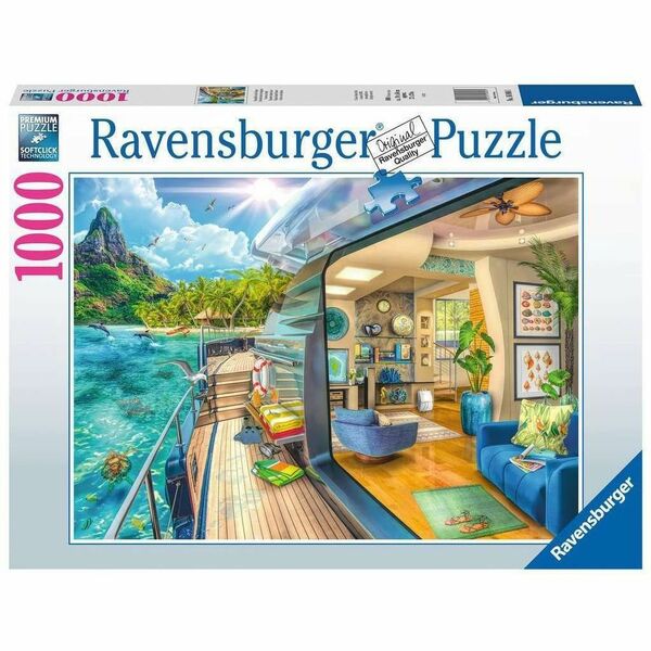 Ravensburger Tropical Island Charter - Theme/Subject: Fun - 14 Year & Up1000 Piece
