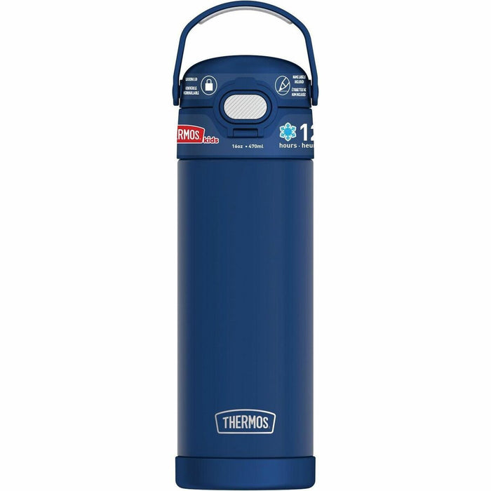 Thermos FUNtainer Vacuum Flask - 470 mL - Vacuum - Navy Blue