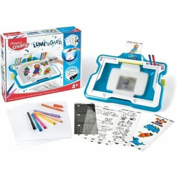Helix Creativ Lumi Board - Theme/Subject: Fun - Skill Learning: Creativity, Drawing, Color, Self-confidence, STEM, Fine Motor, Motor Skills - 4+ - 1 Each