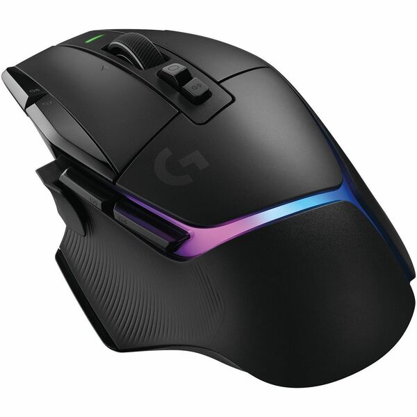 Logitech G G309 LIGHTSPEED Wireless Gaming Mouse with LIGHTFORCE Switches - HERO 25K - Wireless - Bluetooth/Radio Frequency - 2.40 GHz - Black - USB Type A - 25600 dpi - 6 Programmable Button(s) - 1 x AA Battery Supported - 12.5 Day Battery Run Time - 1 E