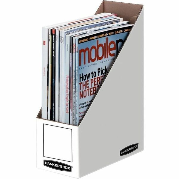 Fellowes Stor/File Magazine File - White - 24 / Pack