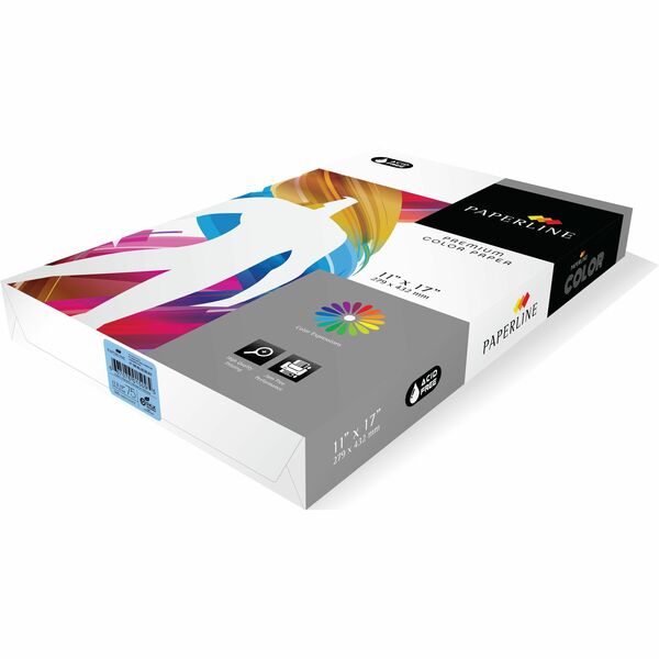 Paperline Multipurpose Paper - Blue - 500 / Pack