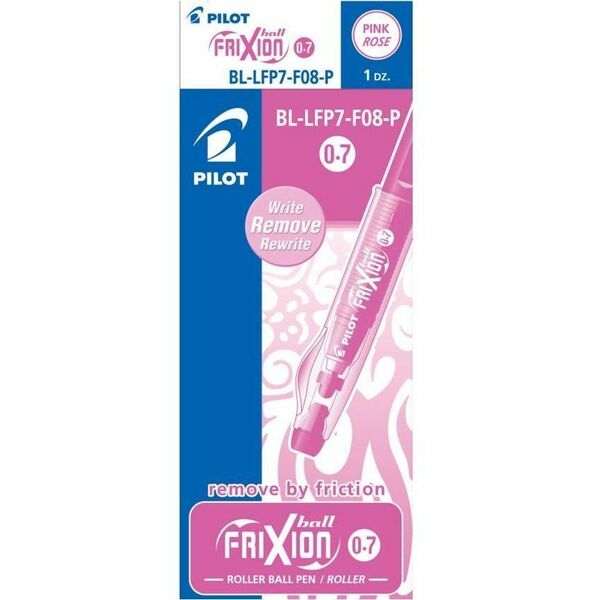 Pilot Ballpoint Pen - 0.7 mm (0.03") Pen Point - Pink Ink - 1 / Each