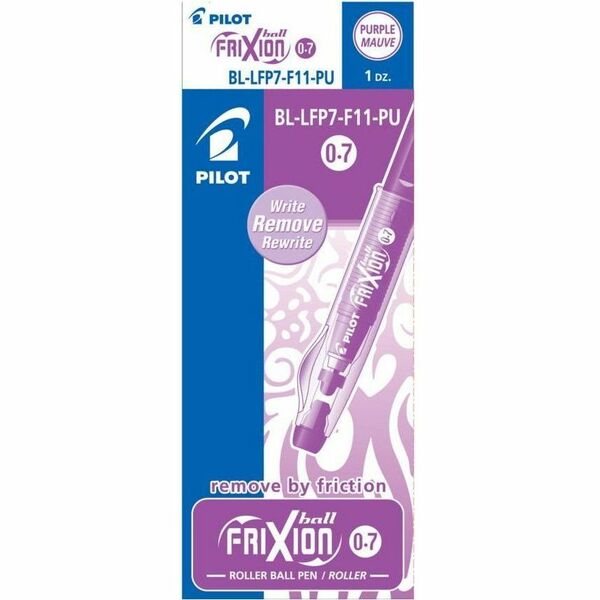 Pilot Ballpoint Pen - 0.7 mm (0.03") Pen Point - Purple Ink - 1 / Each