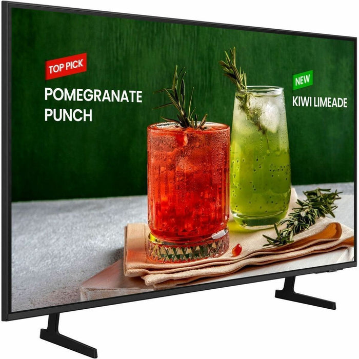 Samsung Business TV BED-H - 85" (2159 mm) LCD - High Dynamic Range (HDR) - 16 Hours/ 7 Days Operation - 3840 x 2160 - Direct LED - 2160p - HDMI - USB - Wireless LAN - Bluetooth - Ethernet - Tizen - Titan Gray, Black
