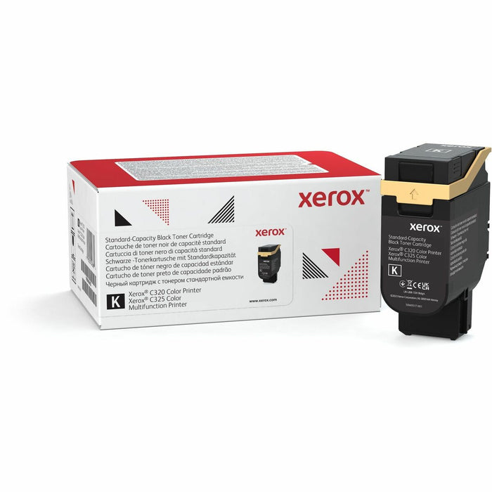 Xerox Original Standard Yield Laser Toner Cartridge - Black - 1 Each - 2200 Pages