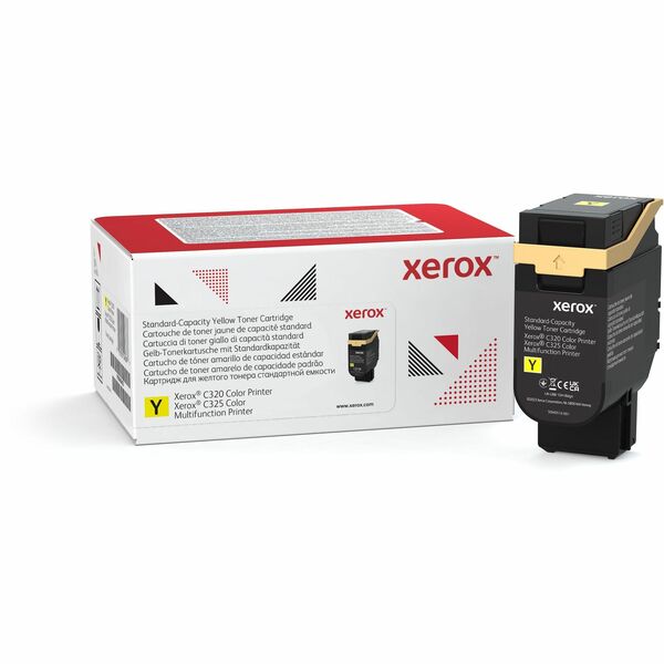 Xerox Original Standard Yield Laser Toner Cartridge - Return Program - Yellow - 1 Each - 1800 Pages