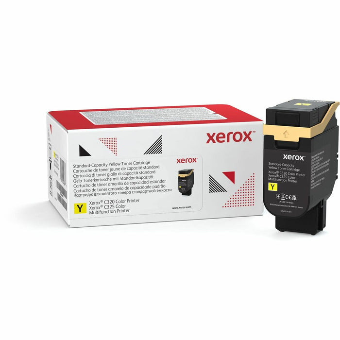 Xerox Original Standard Yield Laser Toner Cartridge - Return Program - Yellow - 1 Each - 1800 Pages
